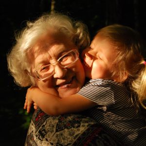 Me and my granddaughter Laura.
